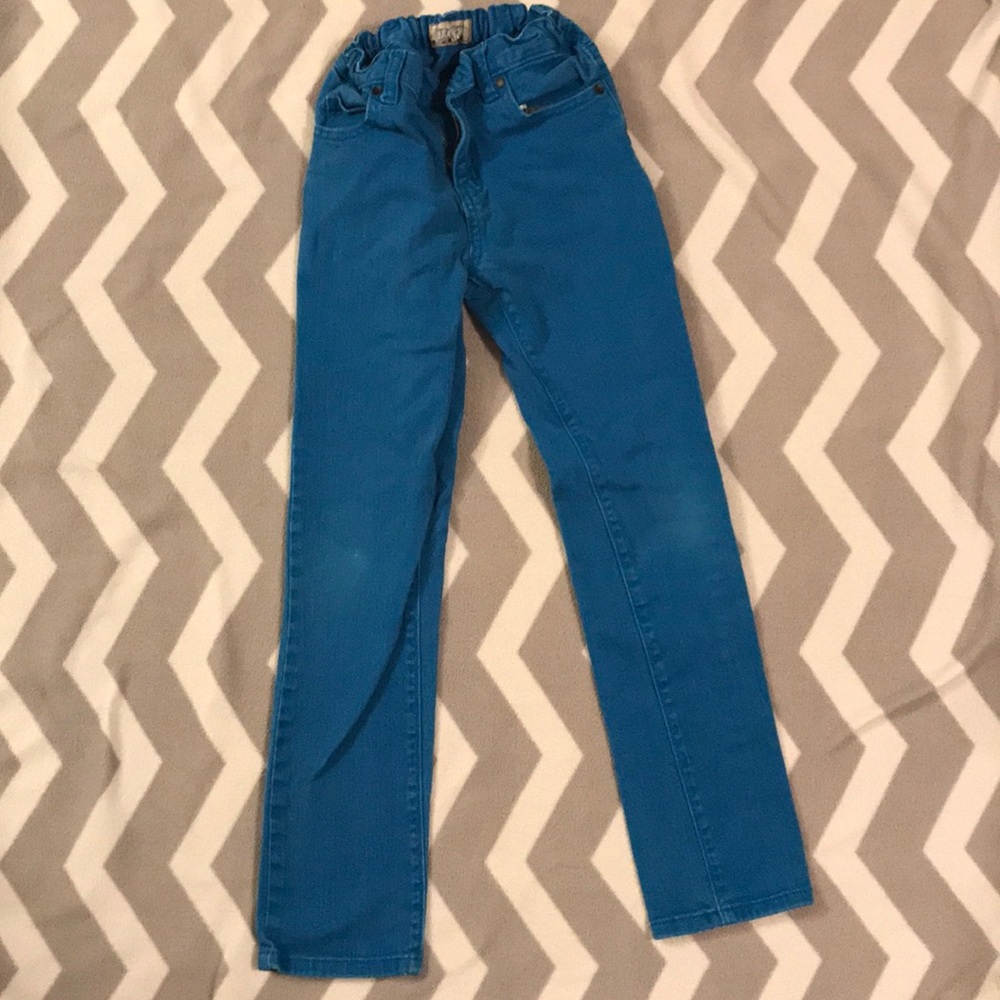 Old Navy turquoise jeans